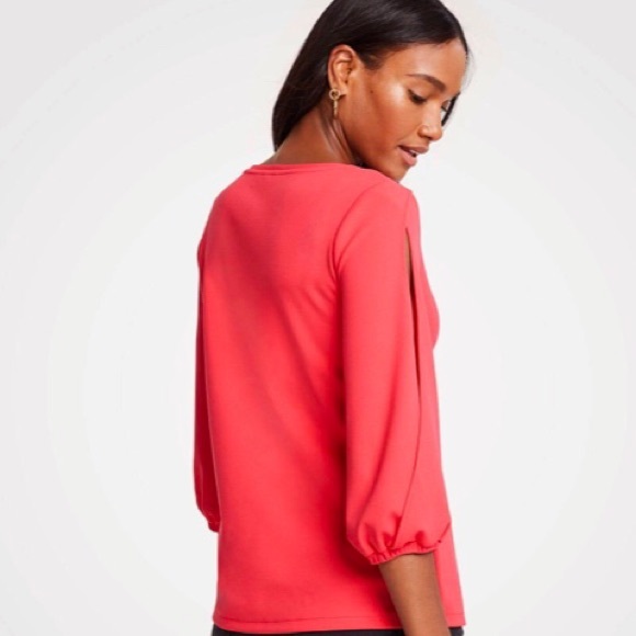 Ann Taylor Slit Sleeve Blouse - Picture 6 of 6